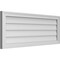 Ekena Millwork Vertical Surface Mount PVC Gable Vnt: Non-Functional, w/2"W x 1-1/2"H, Brickmould Frame, 42"W x 16"H GVPVE42X1602SN - alternate 3